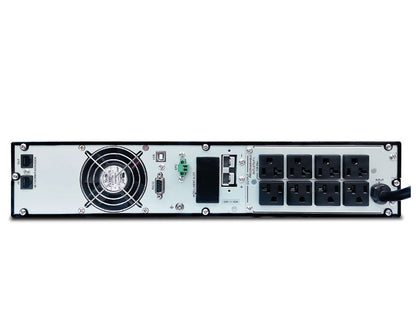 CDP UPO11-2RTAX sistema de alimentación ininterrumpida (UPS) Doble conversión (en línea) 2 kVA 2000 W 8 salidas AC