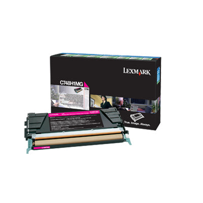 Lexmark C748H1MG cartucho de tóner 1 pieza(s) Original Magenta