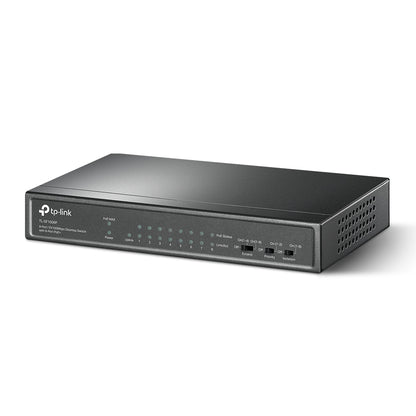 Switch TP-Link 9-Port 10/100 Mbps Desktop Switch with 8-Port PoE 8× 10/100 Mbps PoE Ports 1× 10/100 Mbps Non-PoE Ports