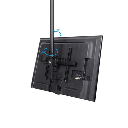 StarTech.com FPCEILPTBSP soporte para pantalla de señalización 190.5 cm (75") Negro