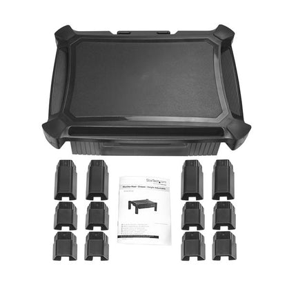 StarTech.com MONSTADJD soporte para pantalla plana 81.3 cm (32") Escritorio Negro