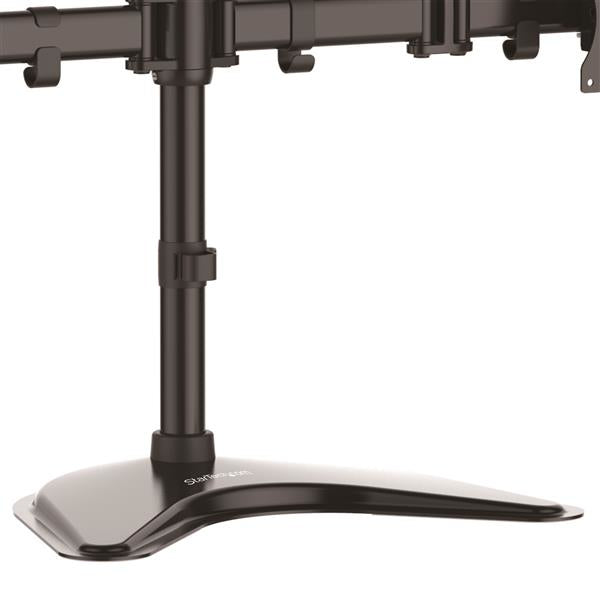 StarTech.com ARMBARQUAD soporte para pantalla plana 68.6 cm (27") Escritorio Negro