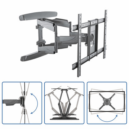StarTech.com FPWARTB2 soporte para TV 177.8 cm (70") Negro