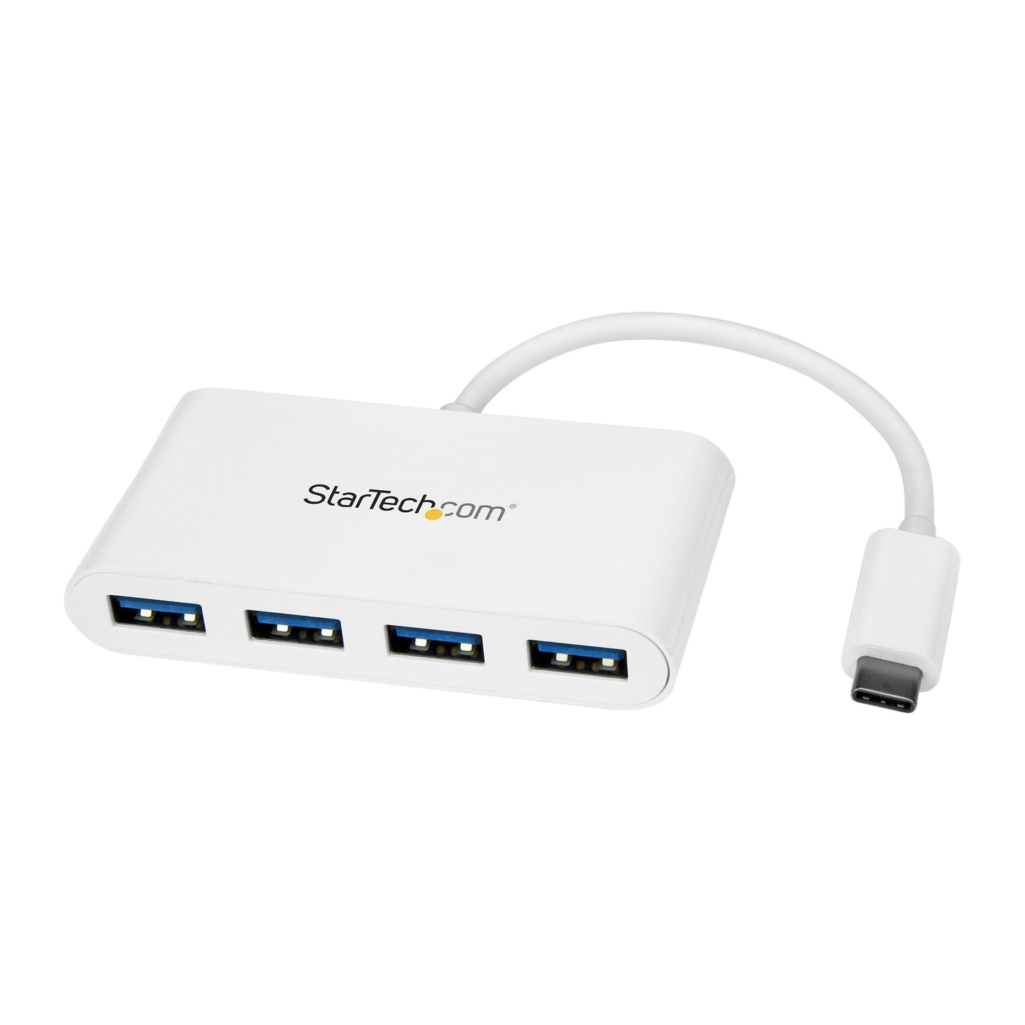 StarTech.com HB30C4ABW nodo concentrador USB 3.2 Gen 1 (3.1 Gen 1) Type-C 5000 Mbit/s
