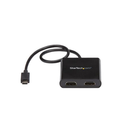 StarTech.com MSTCDP122HD adaptador gráfico USB 3840 x 2160 Pixeles Negro