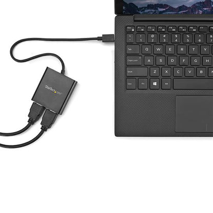 StarTech.com MSTCDP122HD adaptador gráfico USB 3840 x 2160 Pixeles Negro