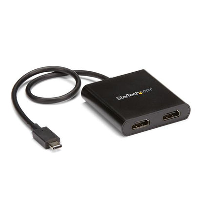 StarTech.com MSTCDP122HD adaptador gráfico USB 3840 x 2160 Pixeles Negro