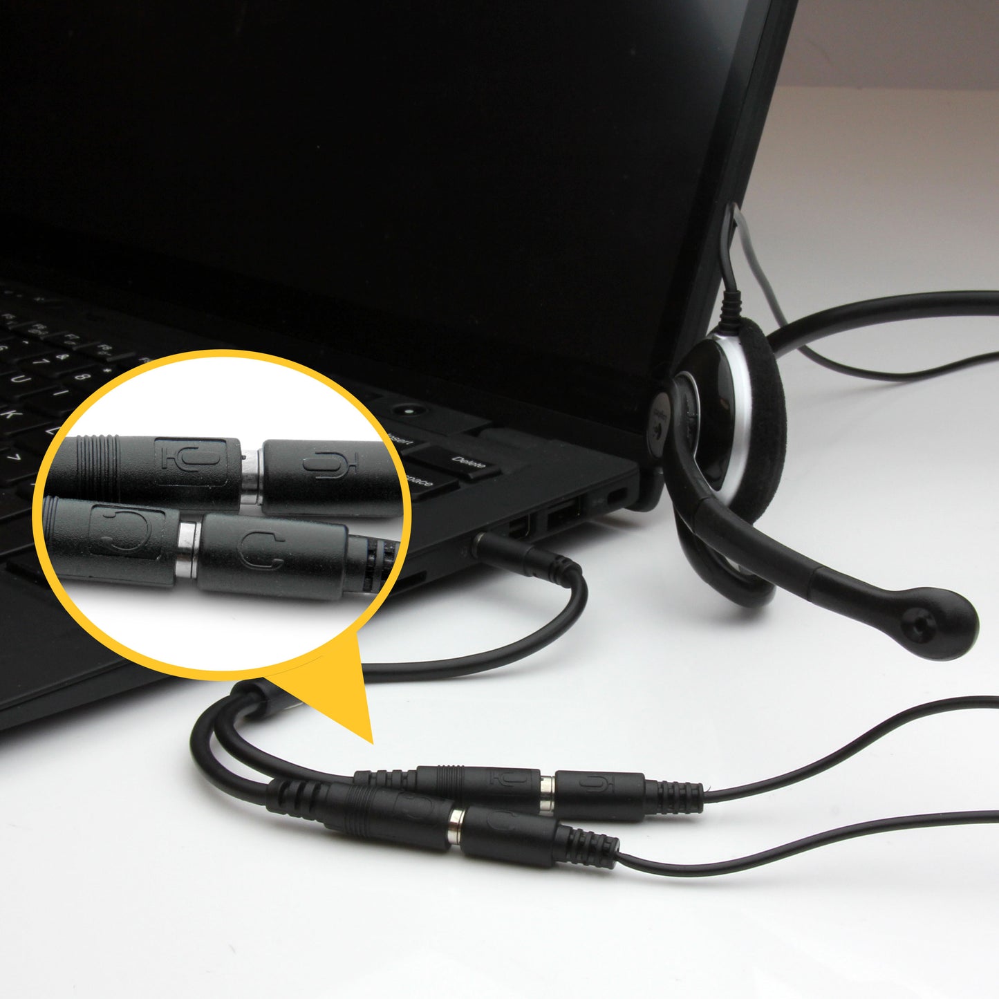 StarTech.com MUYHSMFF divisor de audio Negro
