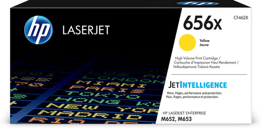 Toner HP LaserJet 656X Amarillo