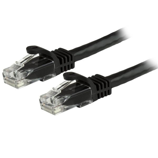 StarTech.com N6PATCH1BK cable de red 0.3 m U/UTP (UTP)