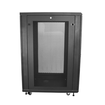 StarTech.com RK2433BKM armario rack Rack o bastidor independiente Negro