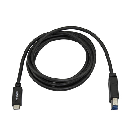StarTech.com USB315CB2M cable USB USB 3.2 Gen 1 (3.1 Gen 1) 2 m USB C USB B 5 Gbit/s Negro