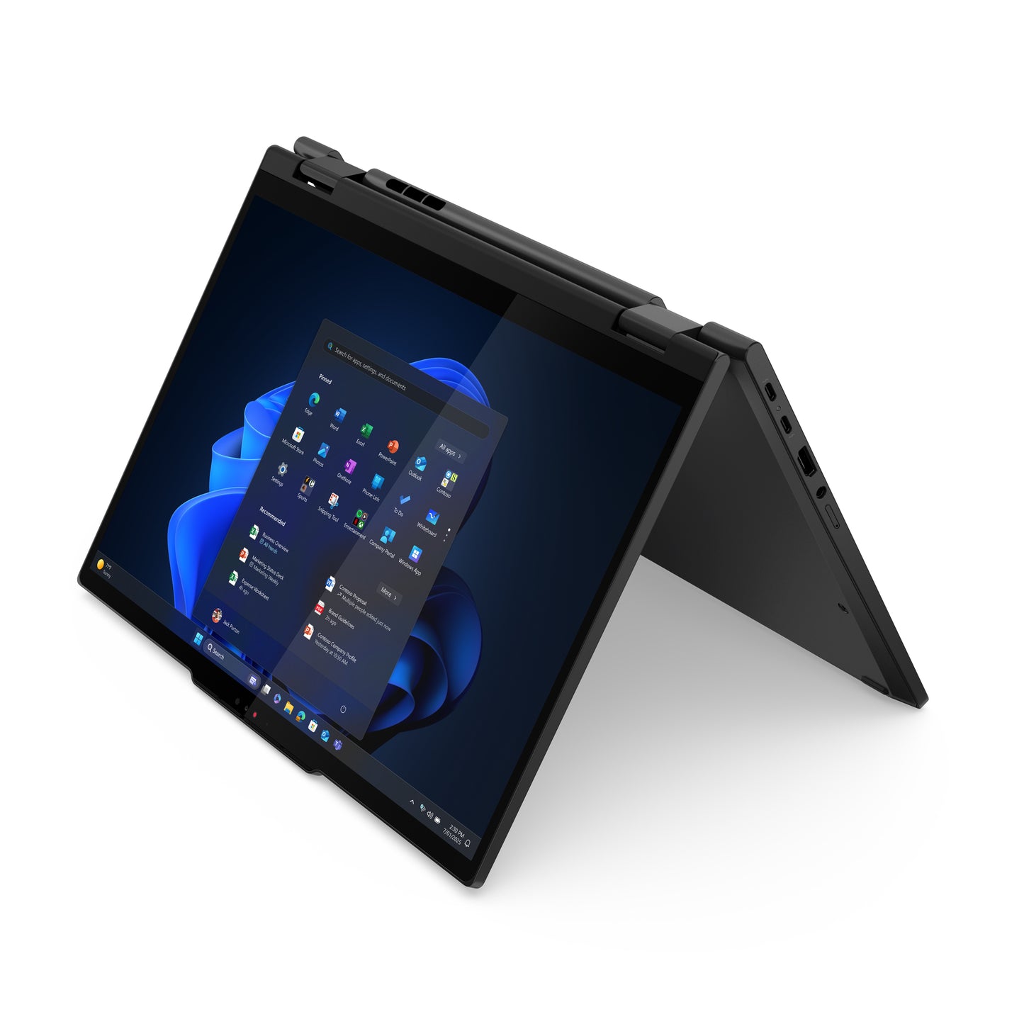 Laptop Lenovo ThinkPad T14s 2 in 1 G1 14" Intel Core Ultra 7 255U 16GB 512GB SSD W11 Pro 64 3YR Premier NBD