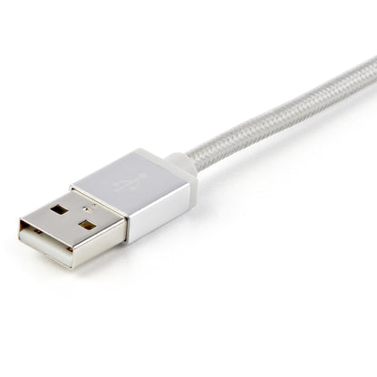 StarTech.com LTCUB1MGR cable USB USB 2.0 Micro-USB B 0.48 Gbit/s Plata