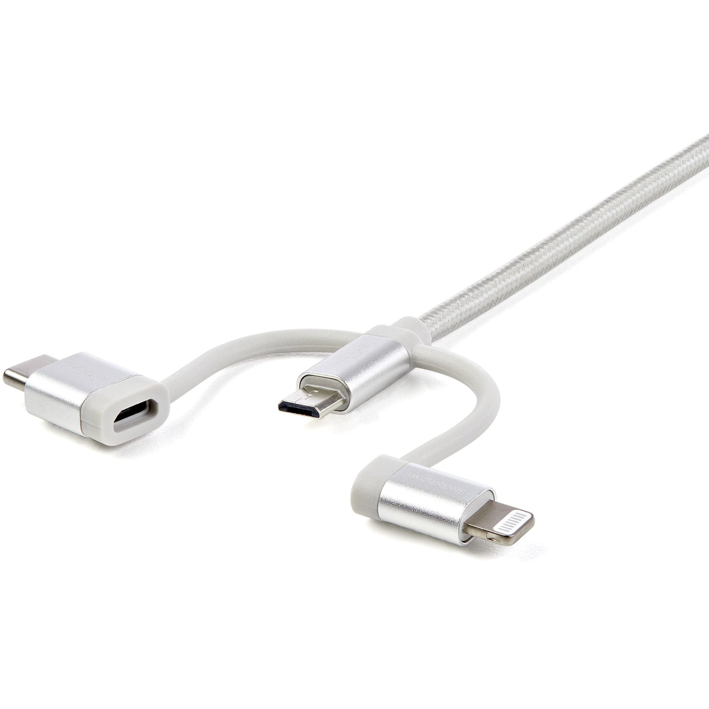 StarTech.com LTCUB1MGR cable USB USB 2.0 Micro-USB B 0.48 Gbit/s Plata