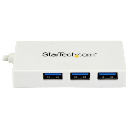 StarTech.com HB30C3A1CFBW nodo concentrador USB 3.2 Gen 1 (3.1 Gen 1) Type-C 5000 Mbit/s