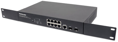 Intellinet 561167 dispositivo de redes Gestionado Gigabit Ethernet (10/100/1000) Energía sobre Ethernet (PoE) Negro