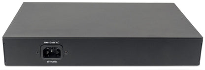 Intellinet 561167 dispositivo de redes Gestionado Gigabit Ethernet (10/100/1000) Energía sobre Ethernet (PoE) Negro