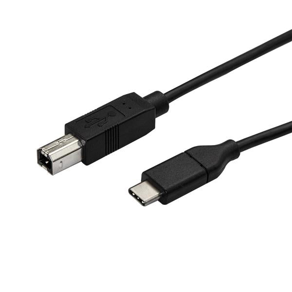 StarTech.com USB2CB3M cable USB USB 2.0 3 m USB C USB B 0.48 Gbit/s Negro
