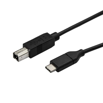 StarTech.com USB2CB3M cable USB USB 2.0 3 m USB C USB B 0.48 Gbit/s Negro