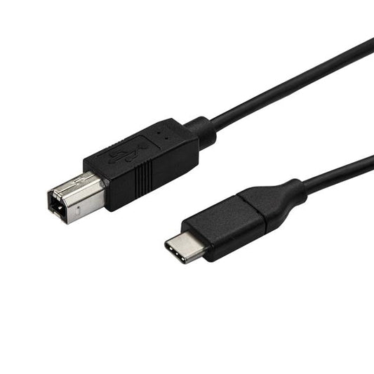 StarTech.com USB2CB3M cable USB USB 2.0 3 m USB C USB B 0.48 Gbit/s Negro