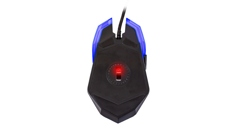 Mouse Vorago Gamer MO-501 Óptico Iluminado 3200 dpi USB Color Negro