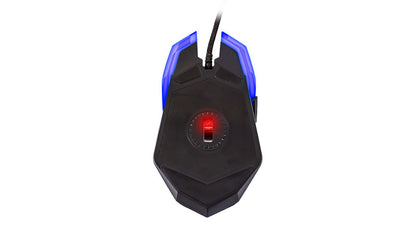 Mouse Vorago Gamer MO-501 Óptico Iluminado 3200 dpi USB Color Negro