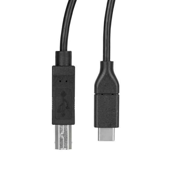 StarTech.com USB2CB3M cable USB USB 2.0 3 m USB C USB B 0.48 Gbit/s Negro