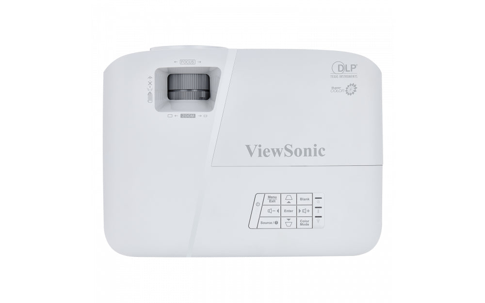 Viewsonic PA503X video proyector Proyector de alcance estándar 3600 lúmenes ANSI DLP XGA (1024x768) Gris, Blanco