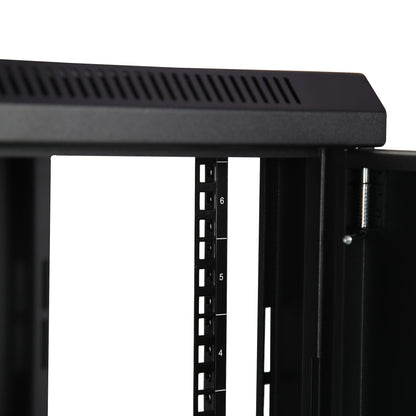 StarTech.com RK616WALM armario rack Bastidor de pared Negro