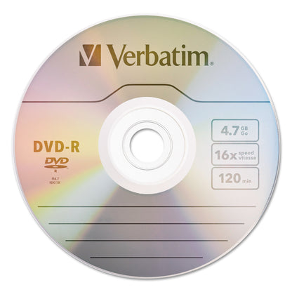DVD-R Verbatim 4.7GB 16X C/10Pqtes