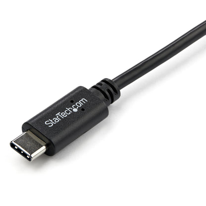 StarTech.com USB2CC1MR cable USB USB 2.0 0.48 Gbit/s 60 W Negro