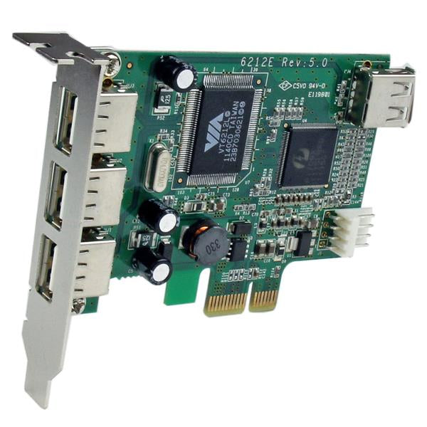 StarTech.com PEXUSB4DP tarjeta o adaptador de interfaz