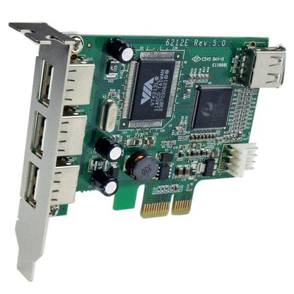 StarTech.com PEXUSB4DP tarjeta o adaptador de interfaz