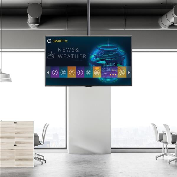StarTech.com FPCEILPTBLP soporte para pantalla de señalización 190.5 cm (75") Negro