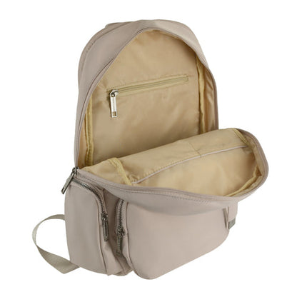 Mochila Perfect Choice Petalia para Laptop de 15.6" de Mujer Color Rosa Acabado Resistente