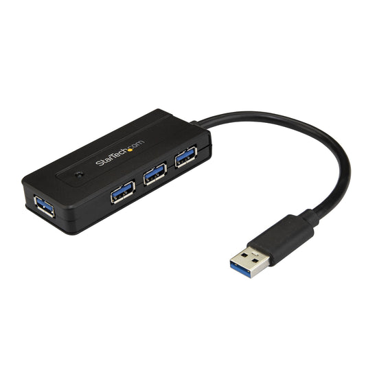 StarTech.com ST4300MINI nodo concentrador USB 3.2 Gen 1 (3.1 Gen 1) Type-A 5000 Mbit/s