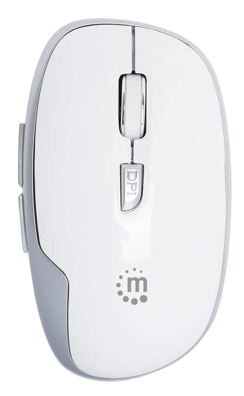 Manhattan 190350 ratón Universal Diestro RF inalámbrico Óptico 1600 DPI