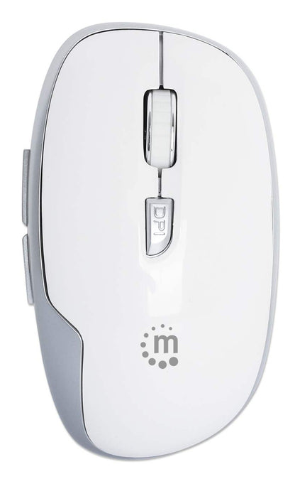 Manhattan 190350 ratón Universal Diestro RF inalámbrico Óptico 1600 DPI