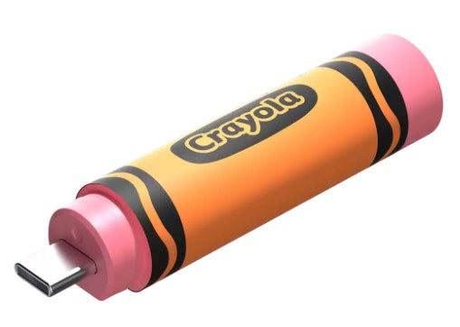 Memoria USB SanDisk Crayola Gen 3.2 Gen 1 Tipo C 256GB Color Mango Tango