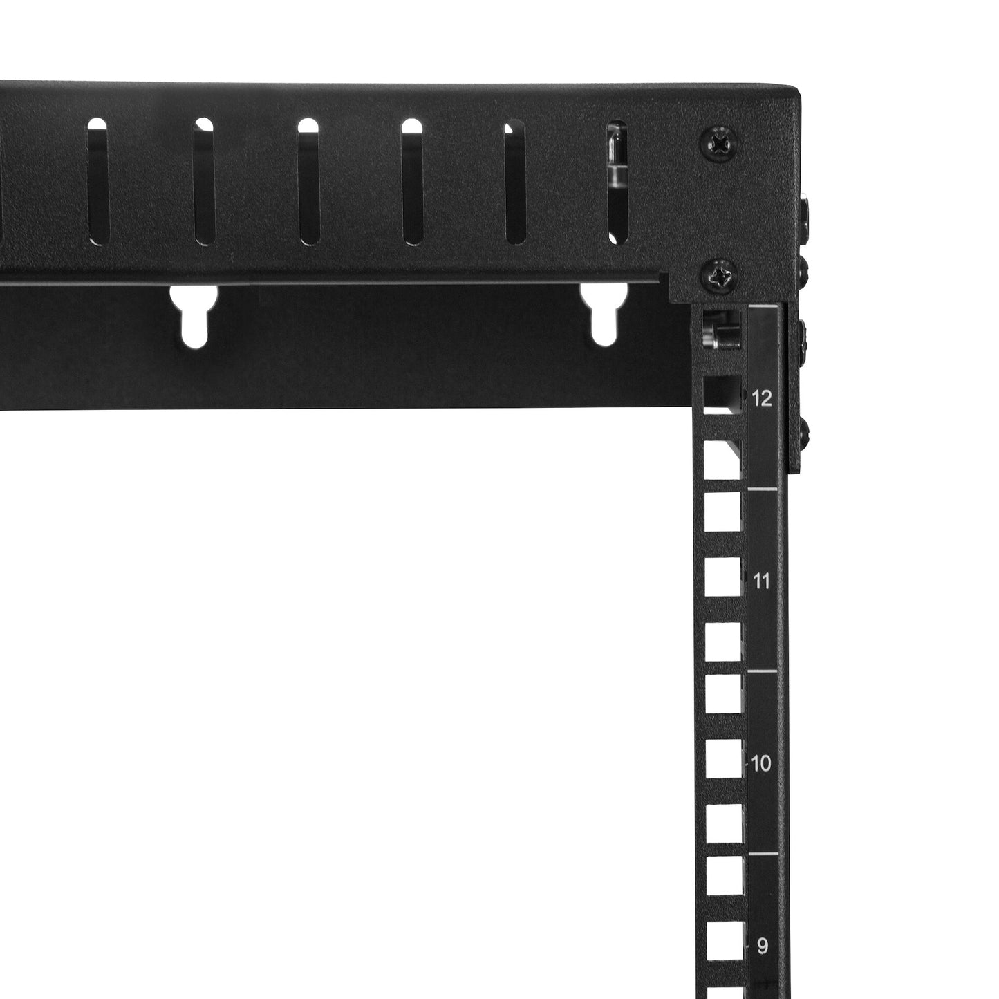 StarTech.com RK12WALLOA armario rack Bastidor de pared Negro