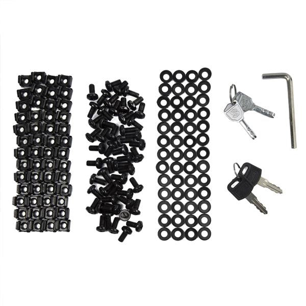 StarTech.com RK4236BKB armario rack Rack o bastidor independiente Negro
