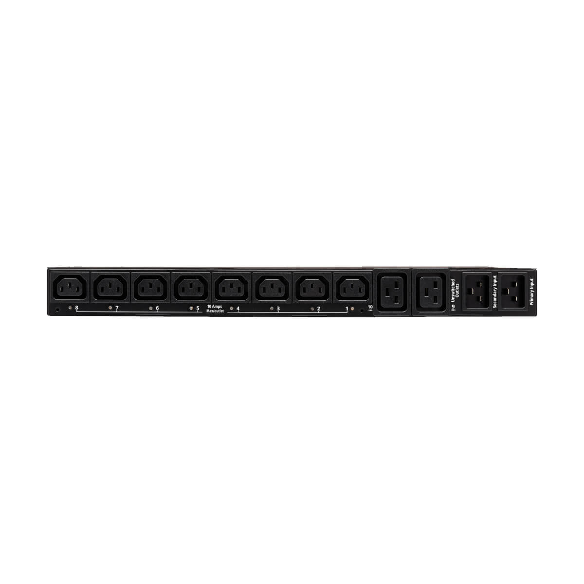 Tripp Lite PDUMH20HVATNET unidad de distribución de energía (PDUs) 10 salidas AC Negro