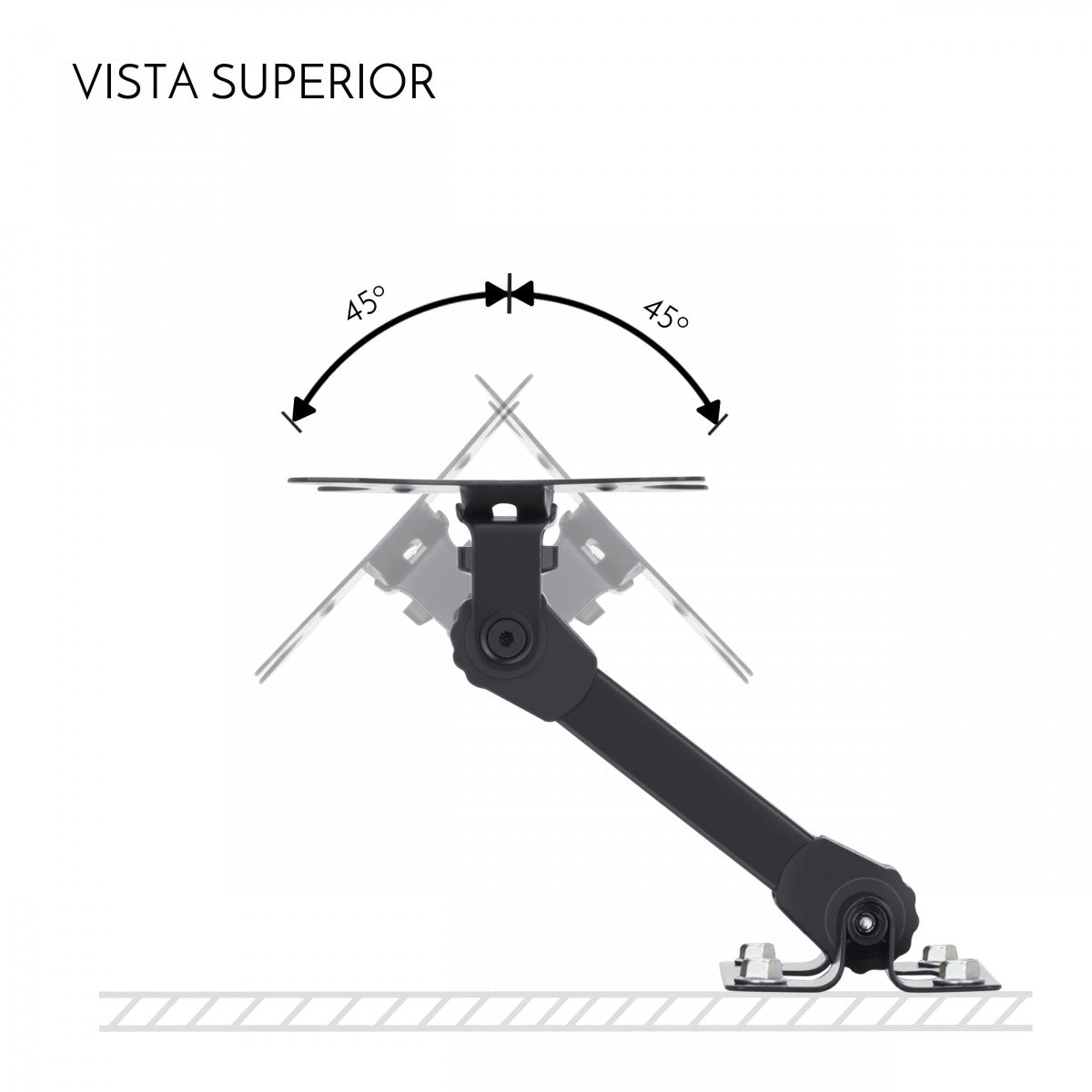 Soporte Steren para Pantallas de 10" a 32" Brazo Articulado