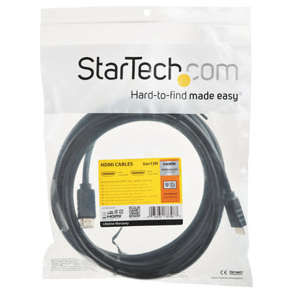 StarTech.com HDMM5MP cable HDMI HDMI Tipo A (Estándar) Negro