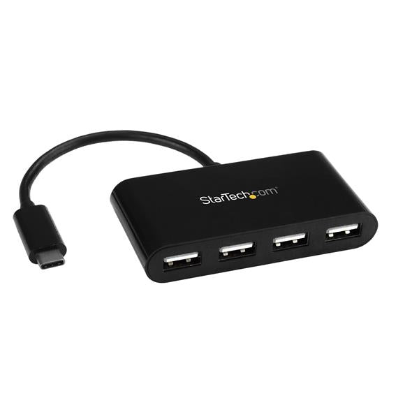 StarTech.com ST4200MINIC nodo concentrador USB 2.0 Type-C 480 Mbit/s Negro