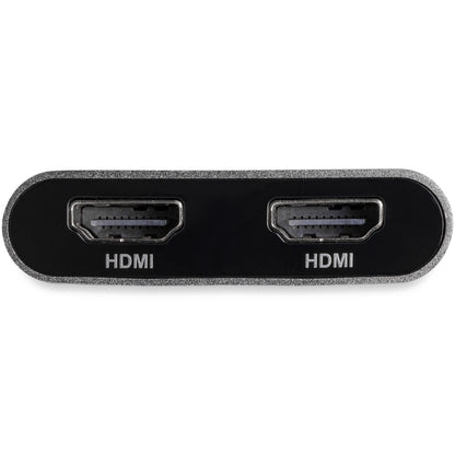 StarTech.com TB32HD24K60 adaptador gráfico USB 4096 x 2160 Pixeles Plata