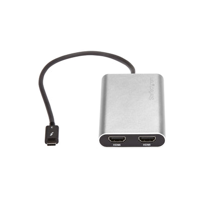 StarTech.com TB32HD24K60 adaptador gráfico USB 4096 x 2160 Pixeles Plata