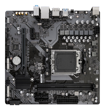 Tarjeta Madre Gigabyte A620M H 2xDDR5 128GB 6400Mhz HDMI DP M.2 PCIe 4.0 S AM5 Ryzen mATX