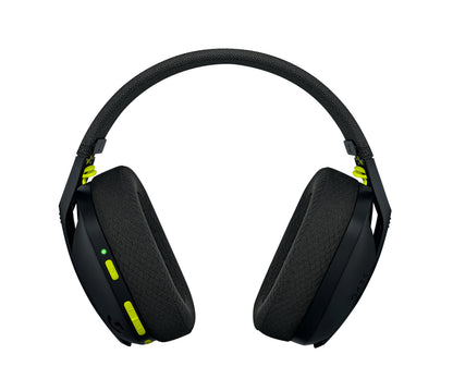 Audífonos Logitech Gaming G435 Inalámbricos Micrófono Lightspeed Color Negro-Amarillo